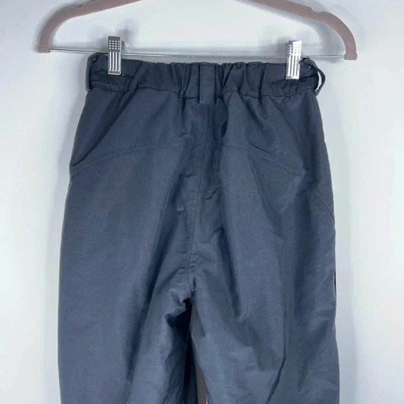 The North Face Women's Hyvent Insulated Snow Pants Black High Rise Board Ski - Picture 6 of 12